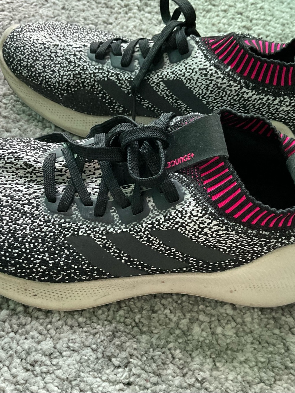 Adidas Pure Bounce + Breast Cancer Ribbon Shoes